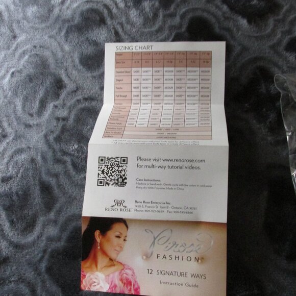 Pirose Shawl by Rena Rose (Short) - NEW - Picture 4 of 8